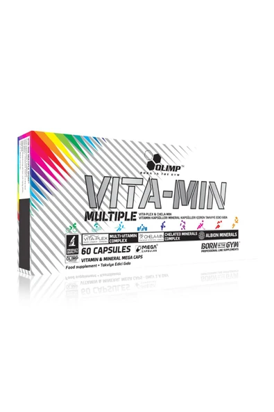 Olimp Vita-min Multiple® 60 Kapsül (vitamin Ve Mineral) ürün görseli 1
