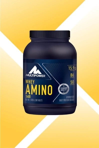 Multipower Whey Amino 3400 300 Tablet ürün görseli 1