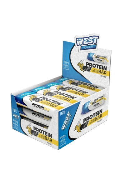 West Nutrition Muzlu Protein Bar 16 Adet X 50 Gram ürün görseli 1