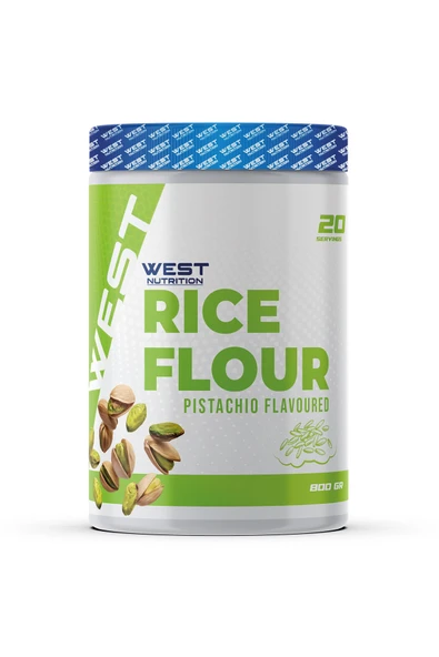West Nutrition Pirinç Unu Rice Flour Antep Fıstığı Aromalı 800 gr ürün görseli 1