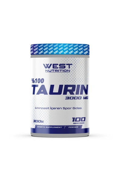 West Nutrition Taurin ( Taurine ) 300 Gr 100 Servis Aromasız ürün görseli 1