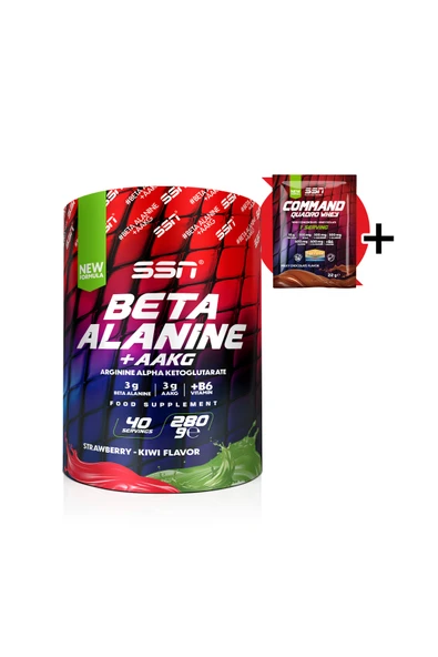 SSN Sports Style Nutrition Beta Alanin Refuel + AAKG 280 Gr (Çilek-Kivi) ürün görseli 1