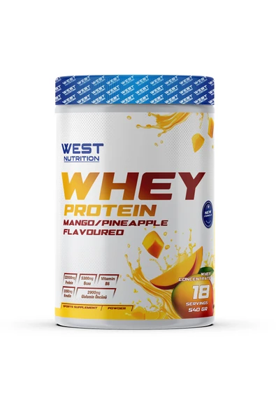 West Nutrition Whey Protein Tozu 540 gr Mango&Ananas Aromalı ürün görseli 1