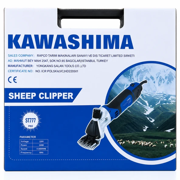 ST777PRO KOYUN KIRPMA MAKİNASI (SHEEP CLIPPER) ürün görseli 1