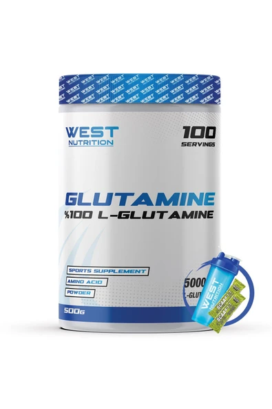 West Nutrition L-glutamine ( Glutamin ) 500 Gr 100 Servis Aromasız ürün görseli 1