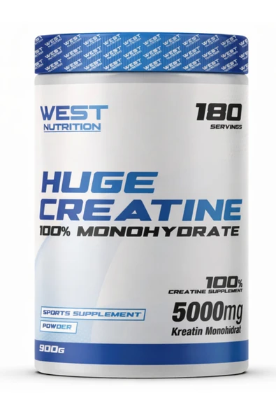 West Nutrition Huge Creatine Monohydrate ( Kreatin ) 900 Gr 180 Servis Aromasız ürün görseli 1