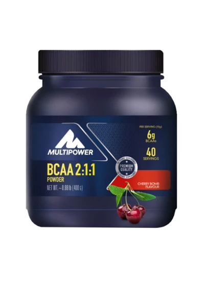 Multipower Bcaa Powder Kiraz 400g ürün görseli 1