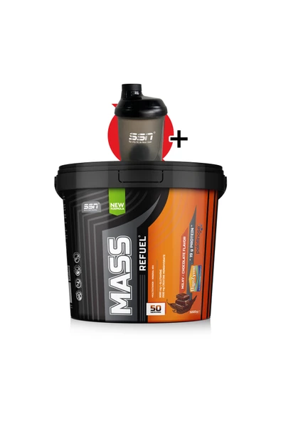 SSN Sports Style Nutrition Mass Refuel 5000 Gr (çikolata) Karbonhidrat Kilo Aldırıcı ürün görseli 1