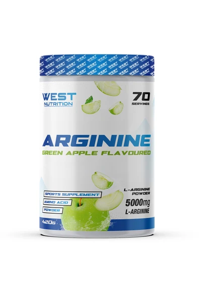 West Nutrition L Arginine ( Arjinin ) 420 Gr Yeşil Elma Aromalı ürün görseli 1