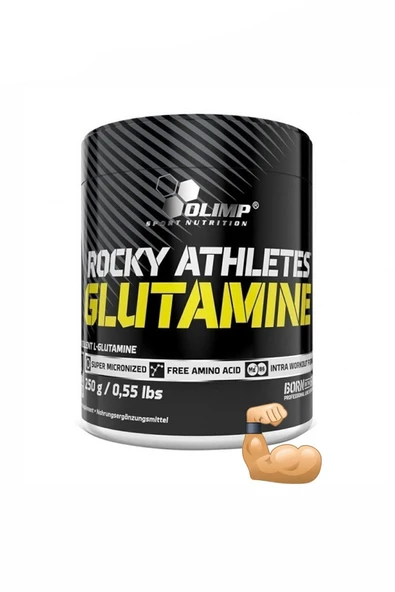 Olimp Rocky Glutamine 250 Gr Amino Bcaa Glutamin Protein Karbonhidrat Gain ürün görseli 1