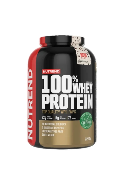 Nutrend Whey Protein Tozu - Bisküvi 2250g ürün görseli 1