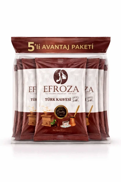EFROZA TÜRK KAHVESİ 100G (5 ADET) ürün görseli 1