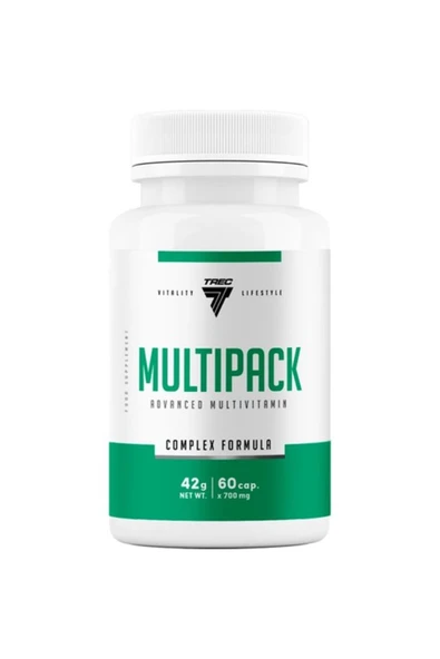 Trec Nutrition Multipack Multi Vitamın Complex Formula 60 Kapsül ürün görseli 1