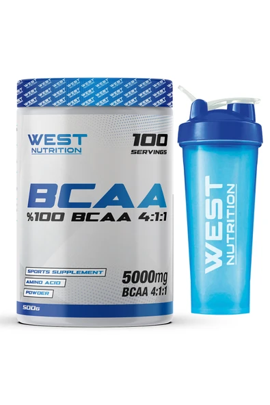 West Nutrition Bcaa 4:1:1 500 Gr Aromasız 100 Servis ürün görseli 1
