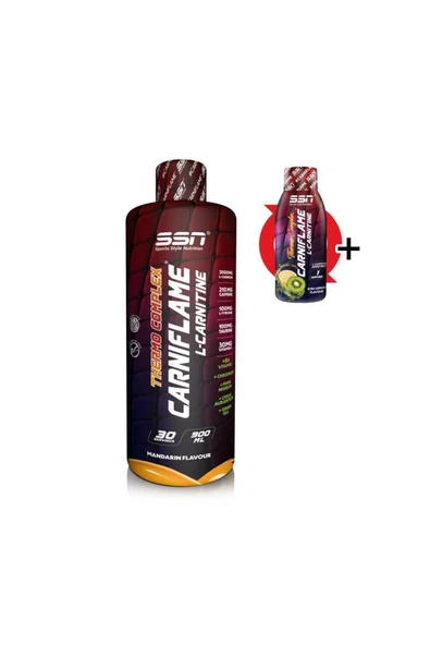 SSN Sports Style Nutrition Carniflame 3000 Mg 900 Ml(MANDARİN FRESH/MANDALİNA) L Karnitin ürün görseli 1