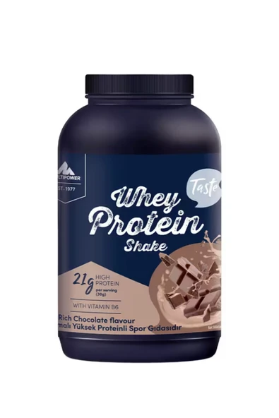 Multipower Whey Protein Shake 900 Gr - Rich Chocolate (Zengin Çikolata) Aromalı Protein Tozu ürün görseli 1