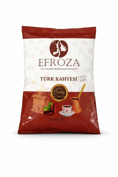 EFROZA TÜRK KAHVESİ ORTA TAZE KAVRUM 100 GR ürün görseli 1