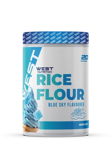 West Nutrition Pirinç Unu Rice Flour İtalyan Karameli Aromalı 800 gr ürün görseli 1