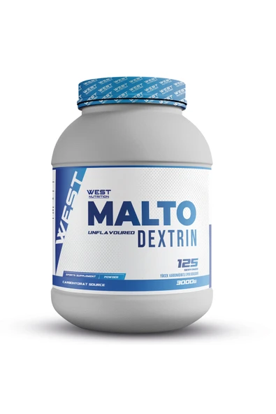 West Nutrition Maltodekstrin 3000 gr 125 Servis Aromasız ürün görseli 1