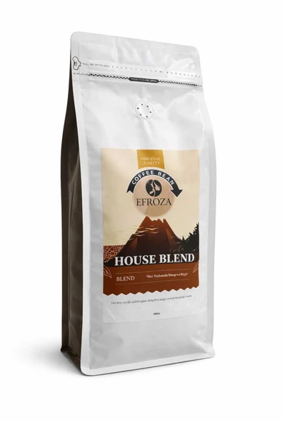 EFROZA HOUSE BLEND ÇEKİRDEK KAHVE 1 KG ürün görseli 1