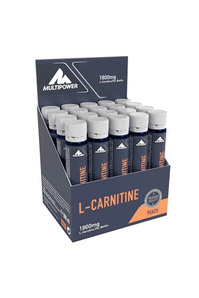 Multipower L-carnitine Liquid 20x25ml ürün görseli 1