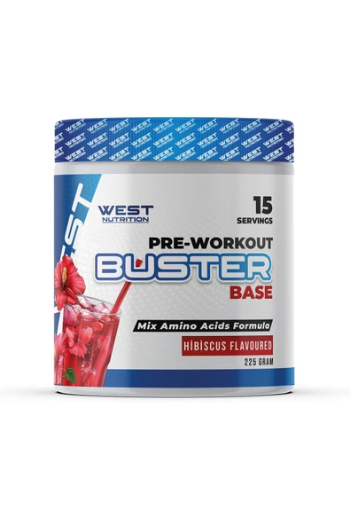 West Nutrition Buster Preworkout 15 Servis 225 gr Hibiskus Aromalı ürün görseli 1