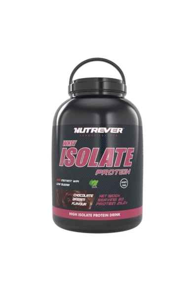 Nutrever Whey Isolate Çikolata Aromalı 1800 gr ürün görseli 1