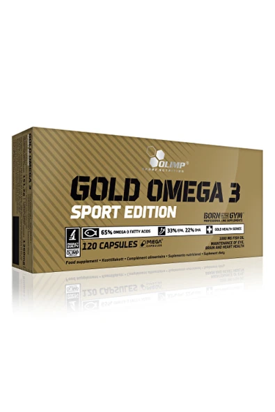 Olimp Gold Omega 3 Sport Edition 120 Kapsül ürün görseli 1