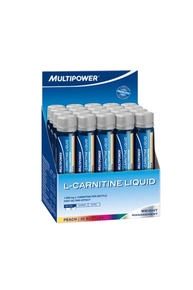 Multipower L-carnitine Liquid Forte 1800 Mg 20 Ampül ürün görseli 1