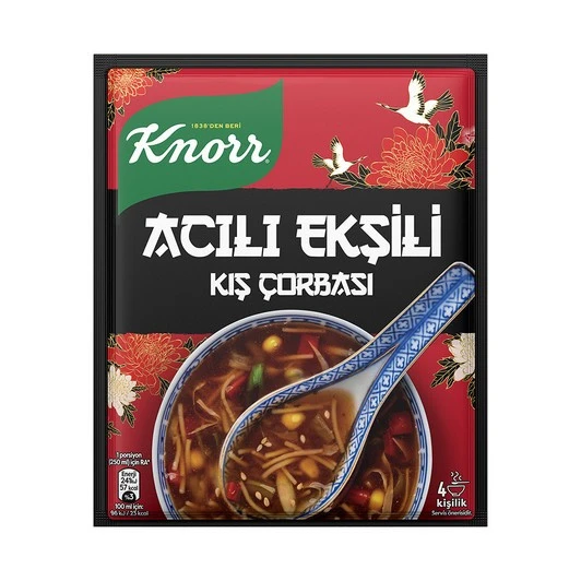 Knorr Acılı Ekşili Kış Çorbası 74 GR Tekli Pratik Çorba ürün görseli 1