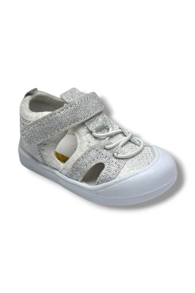 Arzen Bebe 232-26 Anatomik Simli Cırtlı Kız Çocuk Sandalet 19-23 ürün görseli 1
