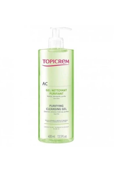 Topicrem AC Purifying Cleansing Gel 400 ml ürün görseli 1