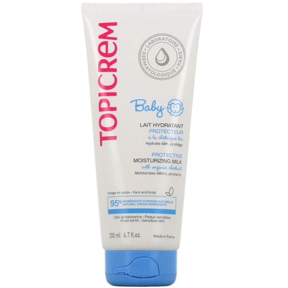 Topicrem Baby Ultra Hydratant Moisturizing Milk 200ml ürün görseli 1