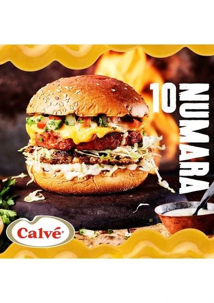 Calve Sos Cheddar 240 g - Resim 6
