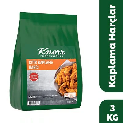 Knorr Çıtır Kaplama Harcı 3 KG Profesyonel Pane ve Kaplama Harcı ürün görseli 1