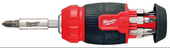Milwaukee 8in1 Multi Kompakt Tornavida Seti 8 Parça - 4932492807 - Resim 5
