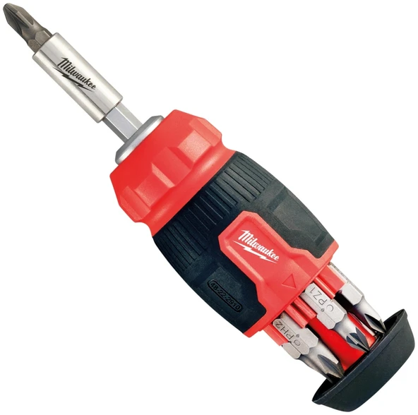 Milwaukee 8in1 Multi Kompakt Tornavida Seti 8 Parça - 4932492807 - Resim 4