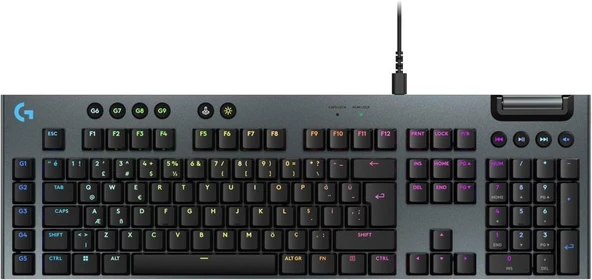 Logitech G915 X 920-012942 RGB GL Tactile Switch RGB Kablolu Mekanik Oyuncu Klavyesi Teşhir ürün görseli 1