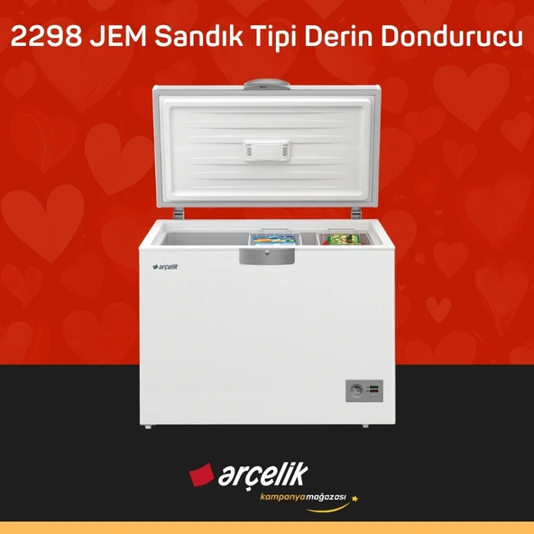 ARÇELİK 2298 JEM Sandık Tipi Derin Dondurucu - Resim 2