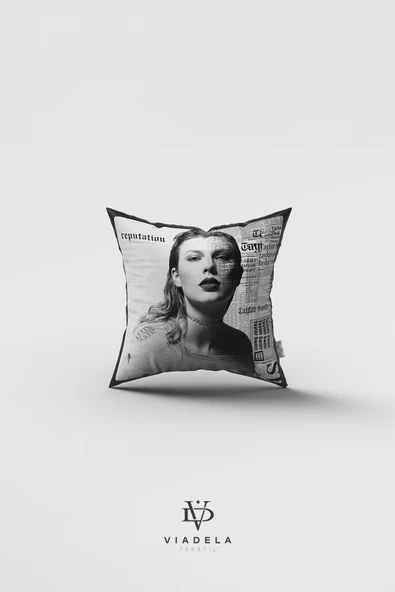 Reputation Taylor Swift kırlent kılıfı ürün görseli 1