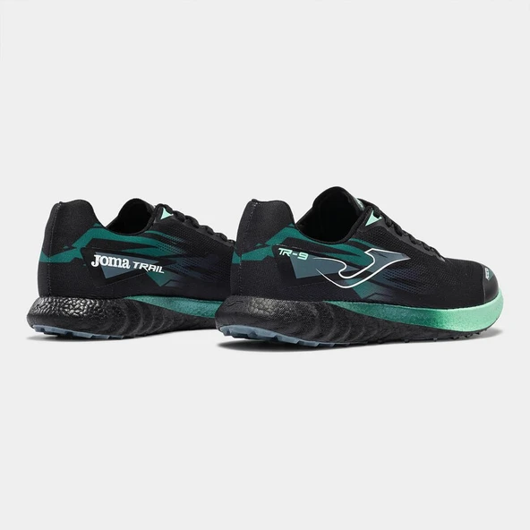 PTTAVM: Joma TR-9 Erkek Patika Koşu Ayakkabısı Siyah Yeşil TKTR9S2601