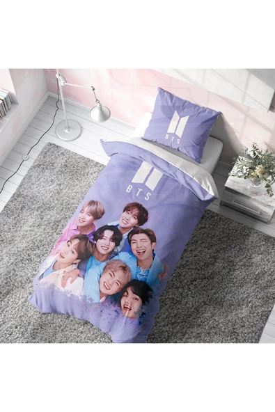 BTS Kore Nevresim Takımı (Çarşafsız) ürün görseli 1