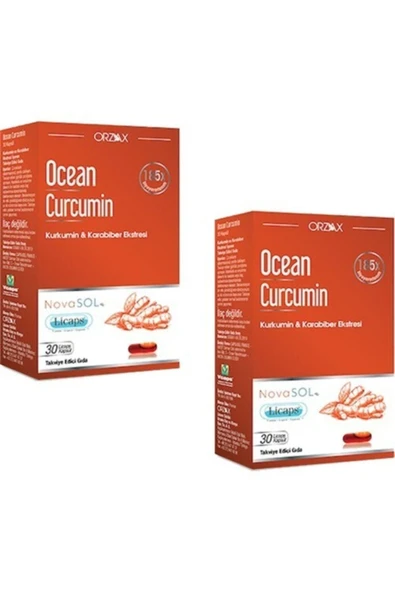 Ocean Curcumin 30 Kapsül X 2 Adet ürün görseli 1