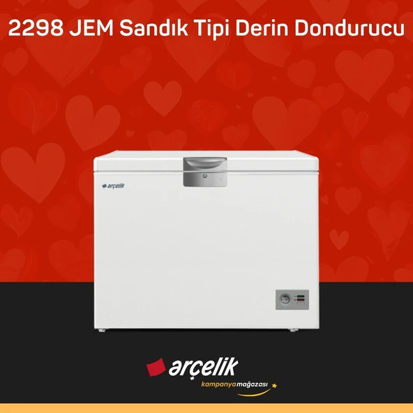 ARÇELİK 2298 JEM Sandık Tipi Derin Dondurucu ürün görseli 1