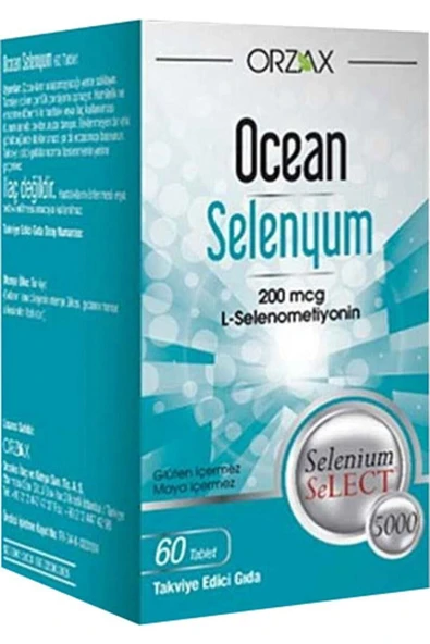 Ocean Selenyum 200 Mcg 60 Tablet ürün görseli 1