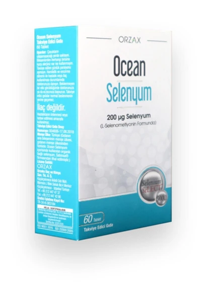 Ocean Selenyum 200mcg 60 Tablet ürün görseli 1