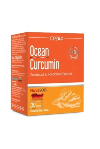 Ocean Curcumin 30 Kapsül ürün görseli 1
