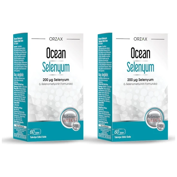 Ocean Selenyum Takviye Edici Gıda 60 Tablet ürün görseli 1