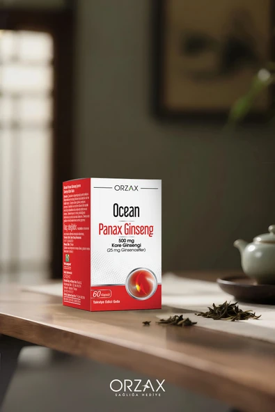 Ocean Panax Ginseng 500 mg 60 Kapsül - Resim 5