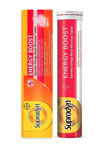 Supradyn Energy Boost Taef 15 Efervesan Tablet ürün görseli 1